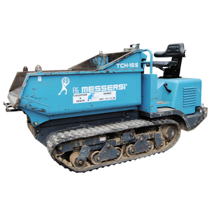 Dumper sur chenille MESSERSI TCH-15