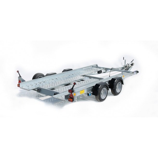 Remorque plateau Ifor Williams CT136HD ( Permis BE )