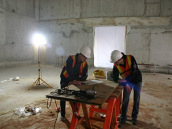 Lampe de chantier